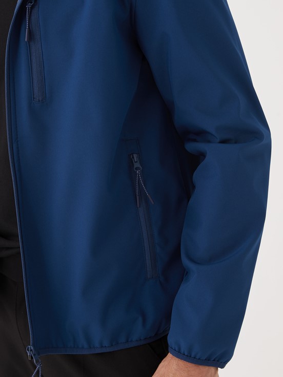 Standart Kalıp Kapüşonlu Erkek Mont LACİVERT