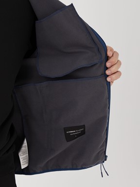 Standart Kalıp Kapüşonlu Erkek Mont LACİVERT