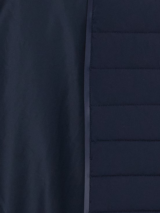 Standart Kalıp Kapüşonlu Erkek Şişme Mont YENİ LACİVERT