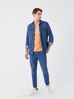 780 Jogger Erkek Jean Pantolon ORTA İNDİGO RODEO