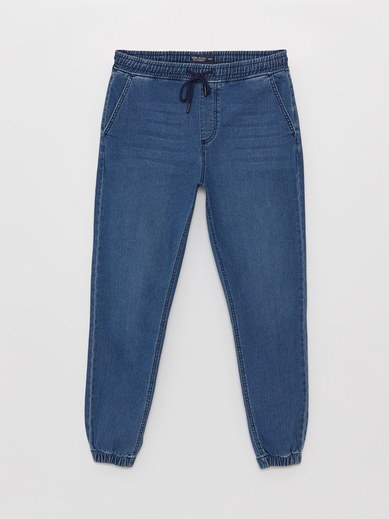 780 Jogger Erkek Jean Pantolon ORTA İNDİGO RODEO