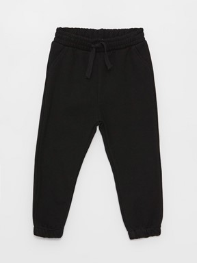 Beli Lastikli Basic Erkek Bebek Jogger Eşofman Alt İNDİGO