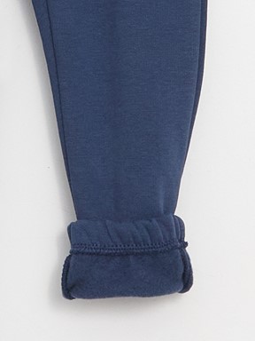 Beli Lastikli Basic Erkek Bebek Jogger Eşofman Alt İNDİGO