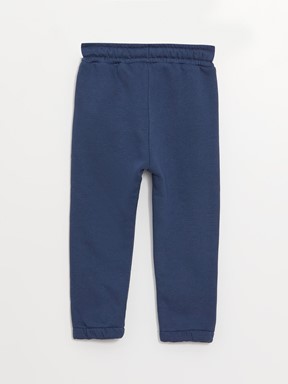 Beli Lastikli Basic Erkek Bebek Jogger Eşofman Alt İNDİGO