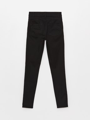 Yüksek Bel Push Up Kadın Jean Pantolon SİYAH RODEO