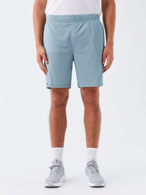 Slim Fit Erkek Spor Şort MAT MAVİ