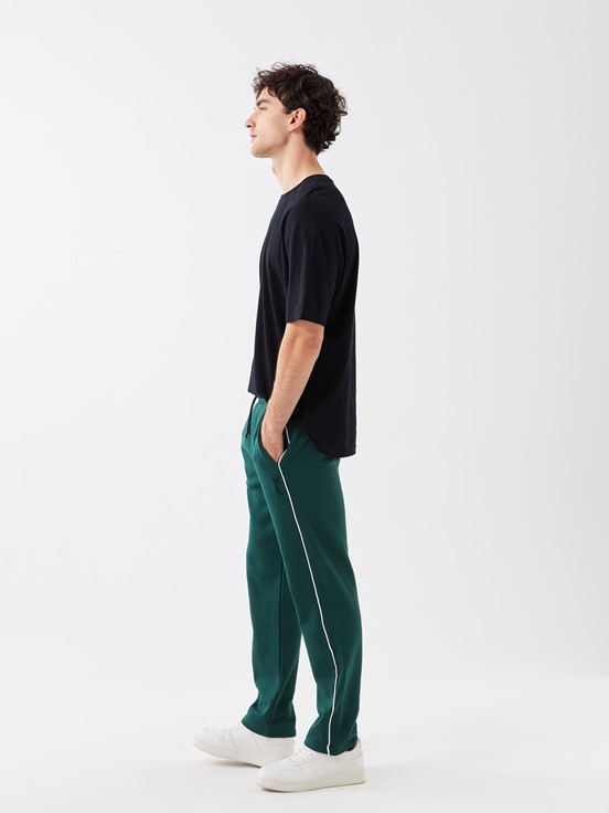 Standart Kalıp Erkek Eşofman Altı KOYU YEŞİL