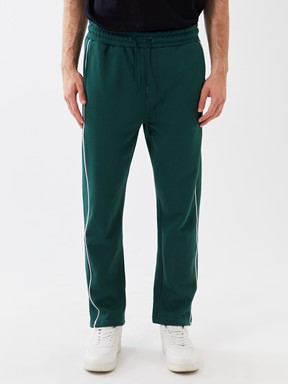 Standart Kalıp Erkek Eşofman Altı KOYU YEŞİL