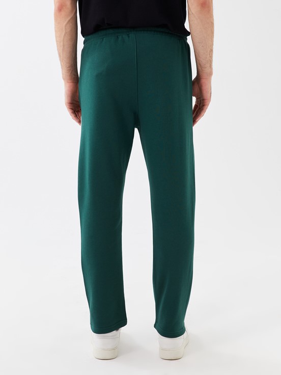 Standart Kalıp Erkek Eşofman Altı KOYU YEŞİL