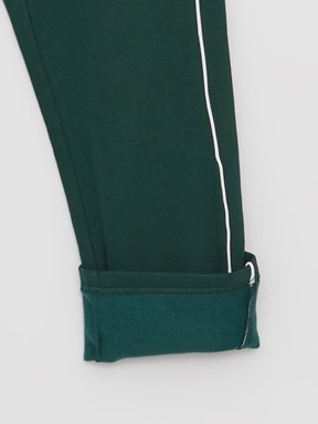 Standart Kalıp Erkek Eşofman Altı KOYU YEŞİL