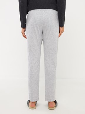 Standart Kalıp Erkek Pijama Alt GRİ MELANJ