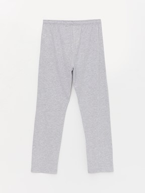 Standart Kalıp Erkek Pijama Alt GRİ MELANJ