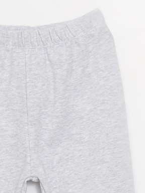 Beli Lastikli Erkek Bebek Çoraplı Pijama Alt 2'li LACİVERT