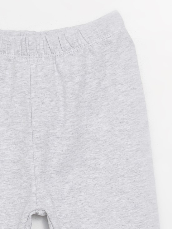 Beli Lastikli Erkek Bebek Çoraplı Pijama Alt 2'li LACİVERT