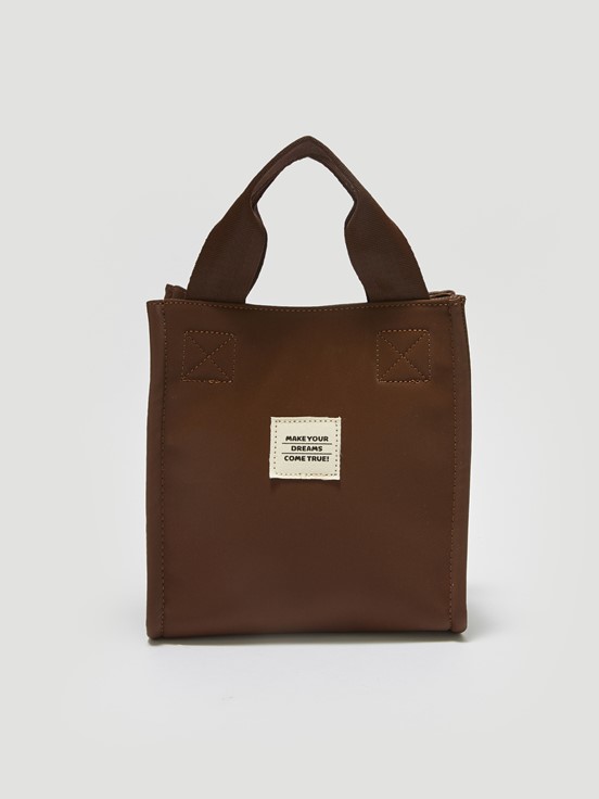 Stilgo Deri Görünümlü Kadın Çanta KAHVERENGİ