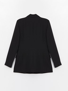 LCW CLASSIC Düz Uzun Kollu Kadın Blazer Ceket YENİ SİYAH