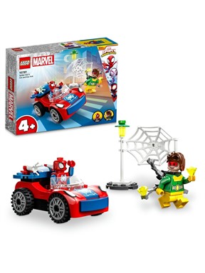 Marvel Örümcek Adam’ın Arabası ve Doktor Oktopus Oyun Seti KARIŞIK