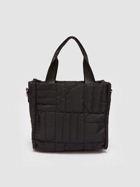 Paraşüt Kumaş Kadın Kol Çantası SİYAH