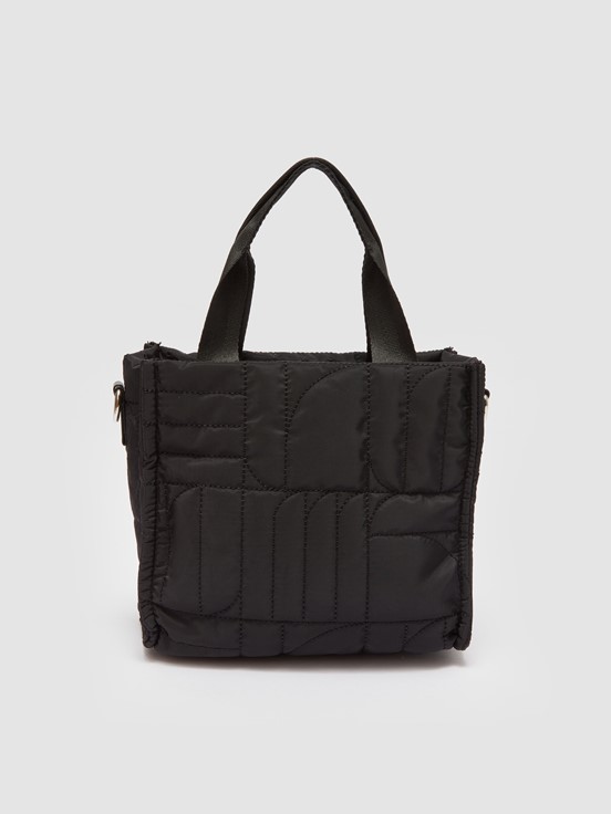 Paraşüt Kumaş Kadın Kol Çantası SİYAH