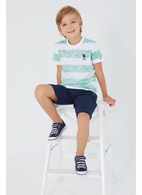  U.S. Polo Assn. Erkek Çocuk Bermuda Takım
