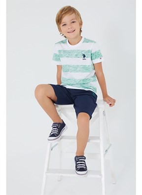  U.S. Polo Assn. Erkek Çocuk Bermuda Takım
