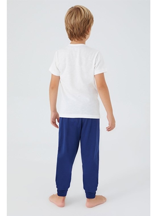 U.S. Polo Assn Erkek Çocuk Kısa Kol Pijama Takım