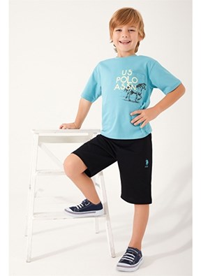 U.S. Polo Assn Erkek Çocuk Bermuda Takım
