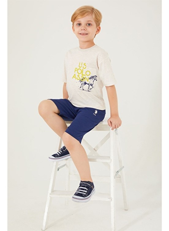 U.S. Polo Assn Erkek Çocuk Bermuda Takım
