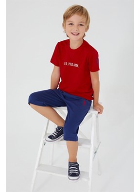 U.S. Polo Assn Erkek Çocuk Kapri Takım
