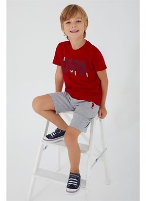 U.S. Polo Assn Erkek Çocuk Bermuda Takım

