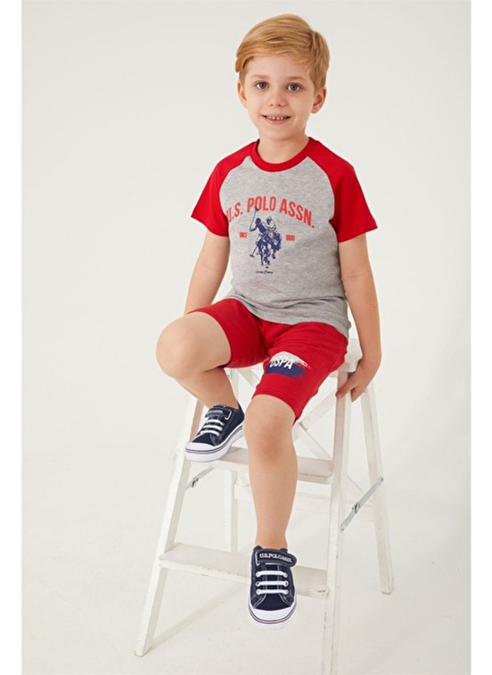 U.S. Polo Assn Erkek Çocuk Bermuda Takım