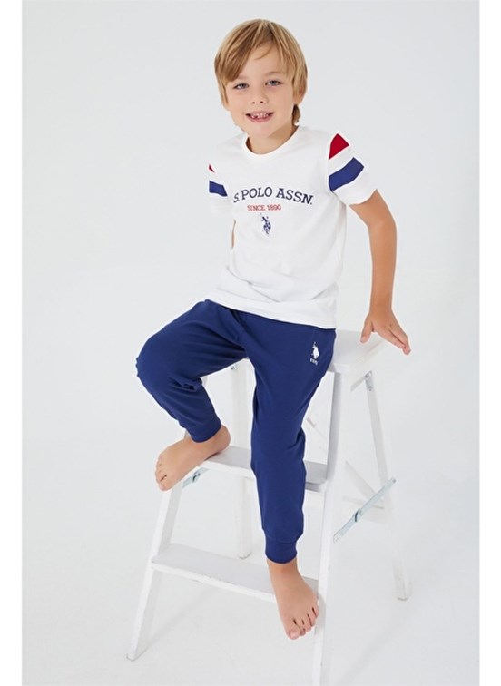 U.S. Polo Assn Erkek Çocuk Kısa Kol Pijama