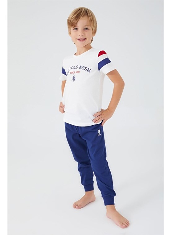 U.S. Polo Assn Erkek Çocuk Kısa Kol Pijama
