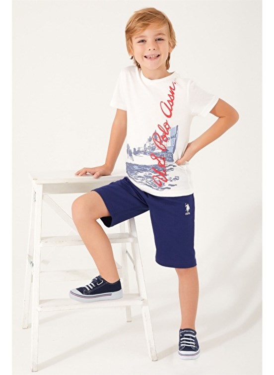 U.S. Polo Assn Erkek Çocuk Bermuda Takım
