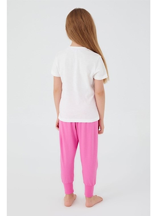 U.S. Polo Assn. Kız Çocuk Kısa Kol Pijama