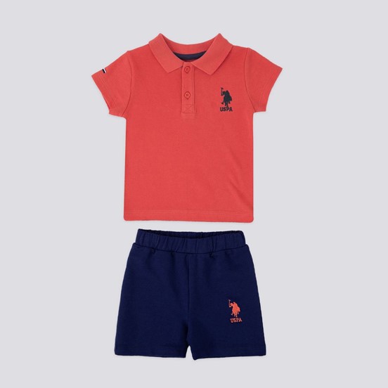  U.S. Polo Assn Erkek Çocuk Polo Yaka Tshirt Takım