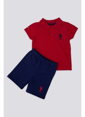  U.S. Polo Assn Erkek Çocuk Polo Yaka Tshirt Takım