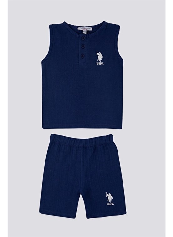 U.S. Polo Assn. Bebek Sıfır Kol Tshirt Takım