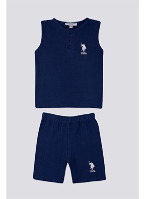 U.S. Polo Assn. Bebek Sıfır Kol Tshirt Takım
