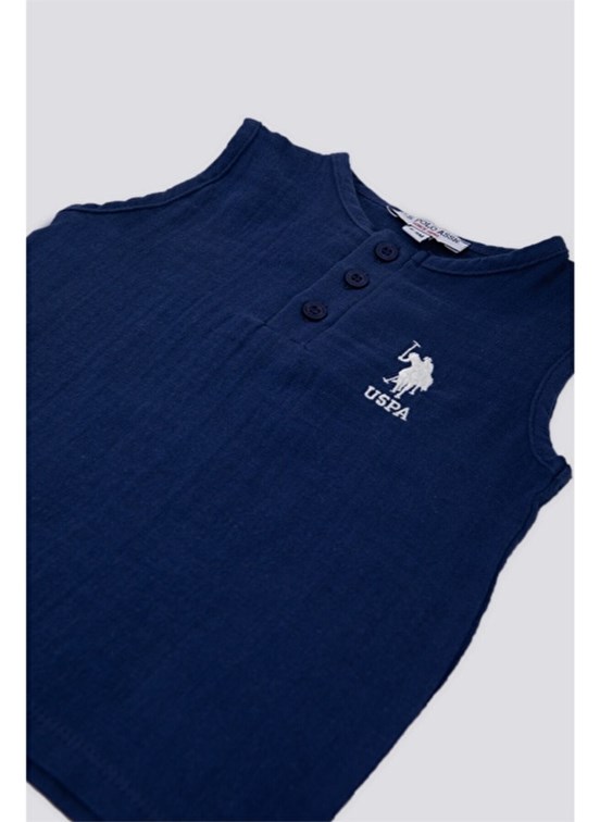 U.S. Polo Assn. Bebek Sıfır Kol Tshirt Takım