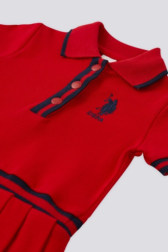 U.S.Polo.Assn. Kız Bebek Elbıse
