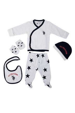 U.S. Polo Assn.Unisex Çocuk Zıbın Seti


