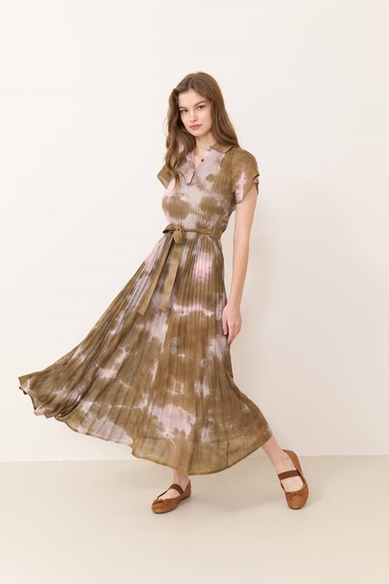 Roman Mıdı Boy Elbıse
